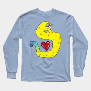 Lovely Worm Friend Long Sleeve T-Shirt